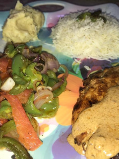 A picture of Chicken Steak With Creamy Sauce.