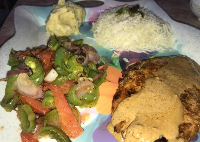 Chicken Steak With Creamy Sauce