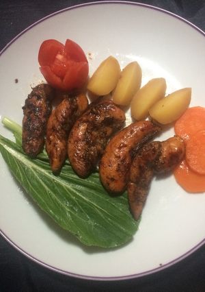 Foto resep Bistik Ayam Simple