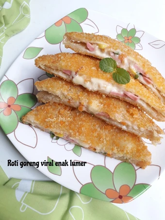 Langkah Gampang Menyiapkan Resep Roti goreng viral enak lumer yang Menggugah Selera Anti Ribet, Lezat