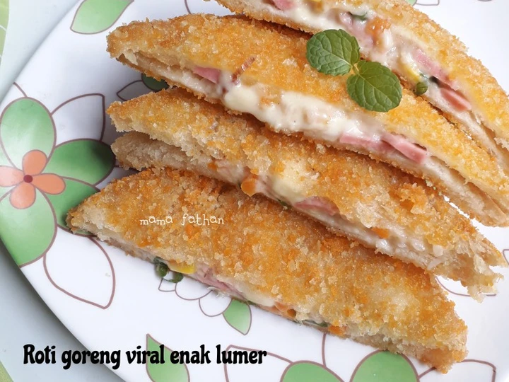 Cara Gampang Membuat Resep Roti goreng viral enak lumer yang Menggugah Selera Anti Ribet, Mantap Sekali
