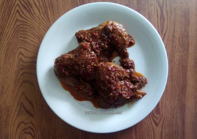 Ayam kecap pedas manis