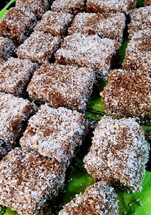 Csokis kókuszkocka recept fotója
