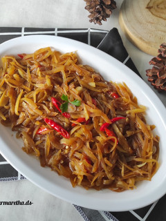 Foto resep 68. Tumis Pepaya Pedas Manis