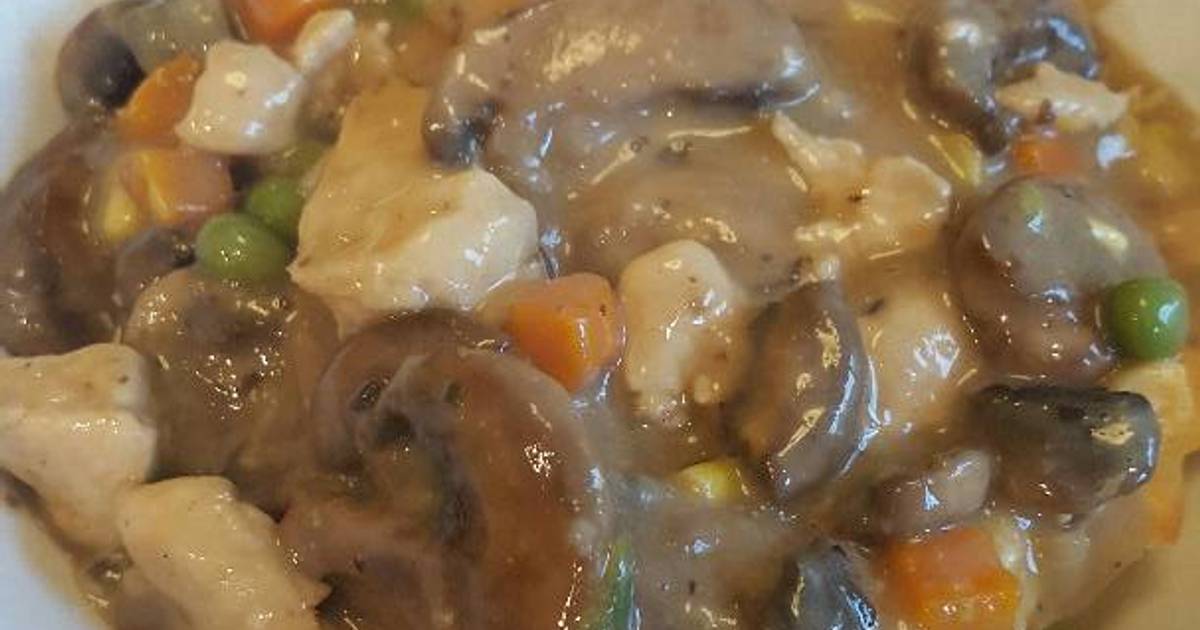 Old Fashioned Chicken Pot Pie Recipe By Nickmac73 Cookpad