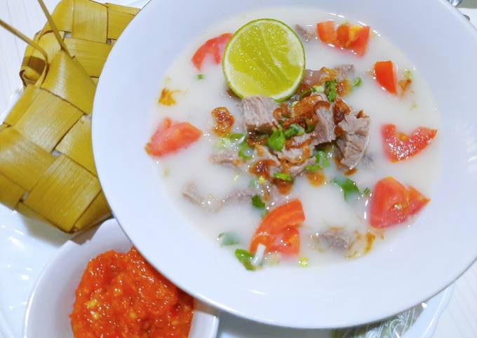 Soto betawi susu evaporated