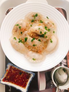 Hình của món Bánh bột lọc trần.