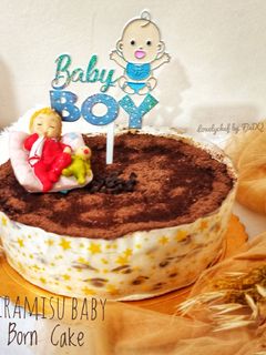 Foto resep Tiramisu Baby Born Cake