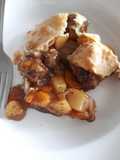 Beef Cube and Potato Pot Pie