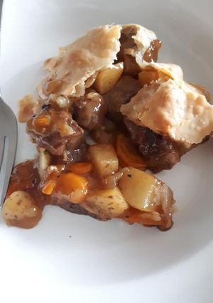 Une photo de Pâté au cube de boeuf et pomme de terre