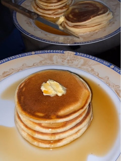 Φωτογραφία της συνταγής Pancakes με σιρόπι σφενδάμου! 🥞🍁