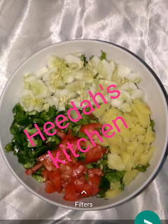 A picture of Lettuce salad.