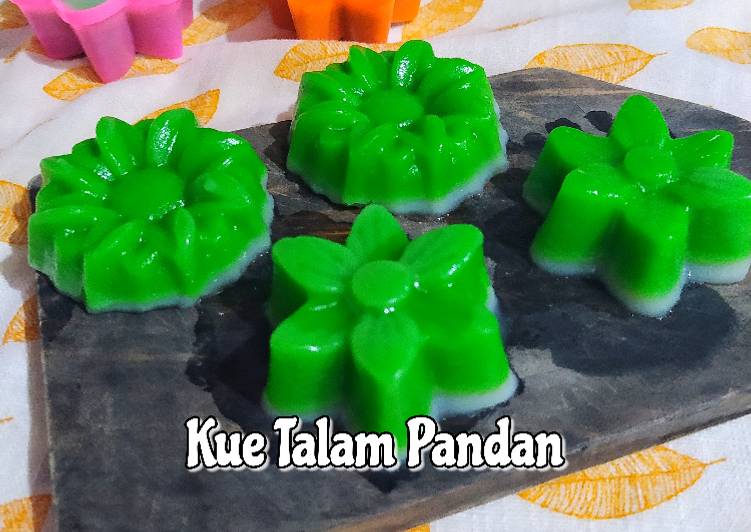 Cara Gampang Membuat Kue Talam Pandan, Menggugah Selera