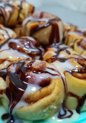 صورة لوصفة سينابون 😋👌🏼💜