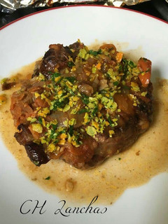 Una foto de Ossobuco a la gremolata al horno