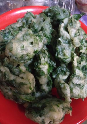 Foto resep Bakwan bala bala bayam