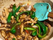 Gambar ayam teriyaki paprika