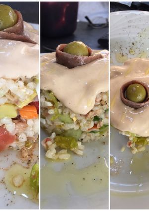 Una foto de Ensalada fría de arroz 🍚