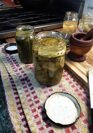 Una foto de Pencas al escabeche