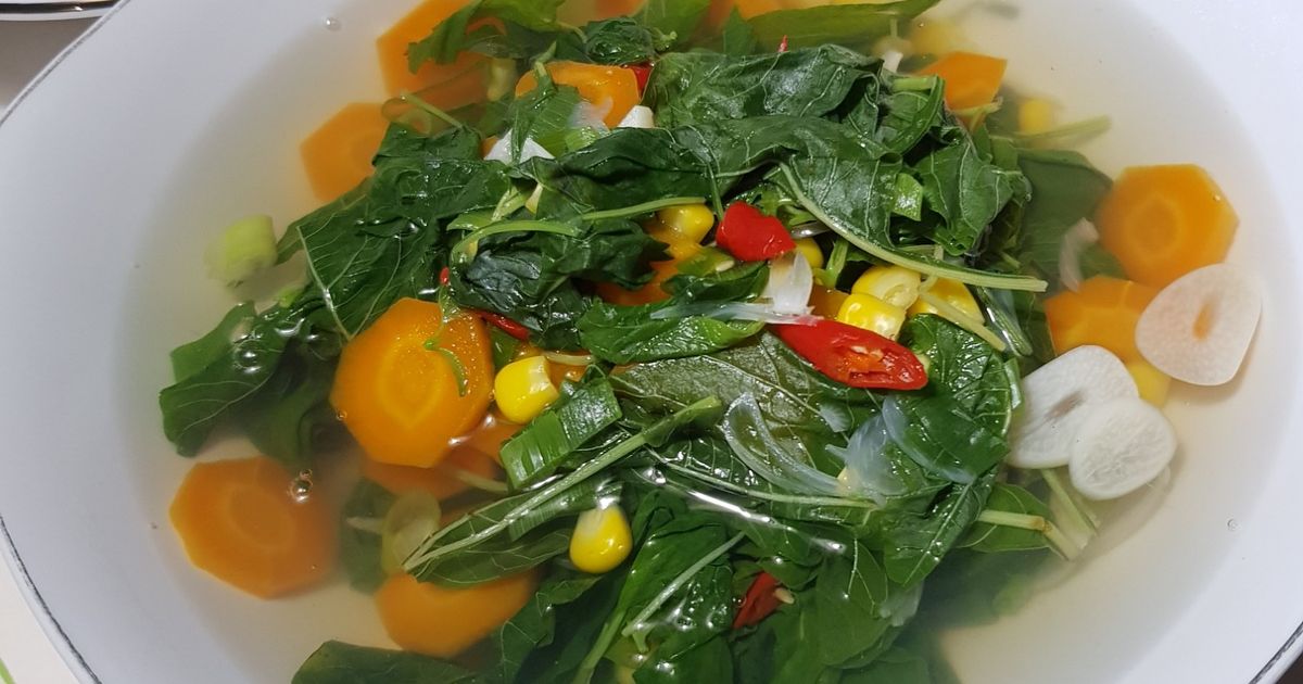 Sayur Bening Bayam