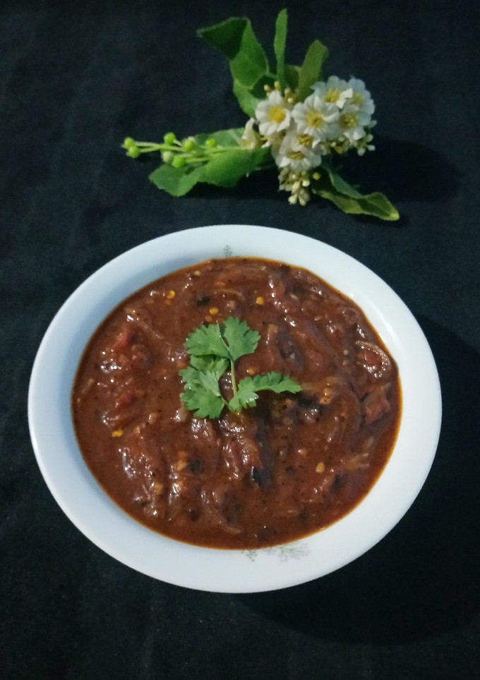 சுட்ட தக்காளித் தொக்கு செய்முறை முக்கிய புகைப்படம்