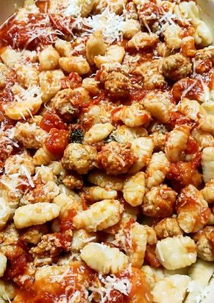 Foto di Malloreddus con polpettine di salsiccia sarda #ilboccatv
