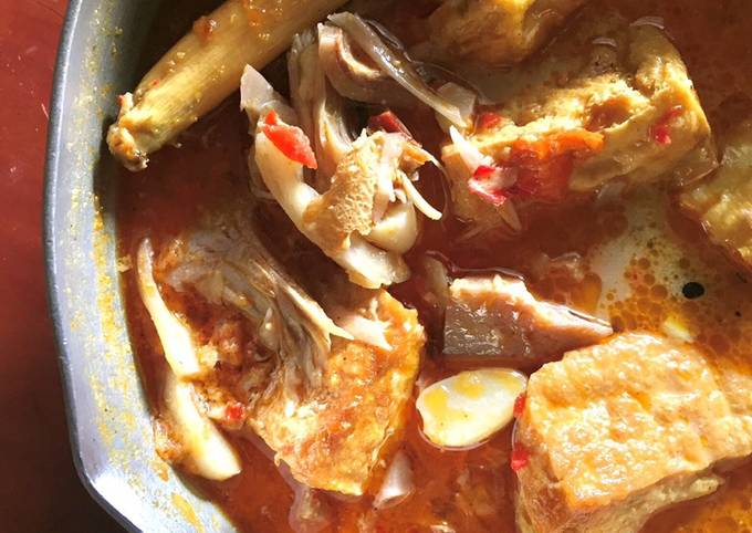 Yuk intip, Resep termudah memasak Gulai Nangka Pedas 🥘 yang nagih banget