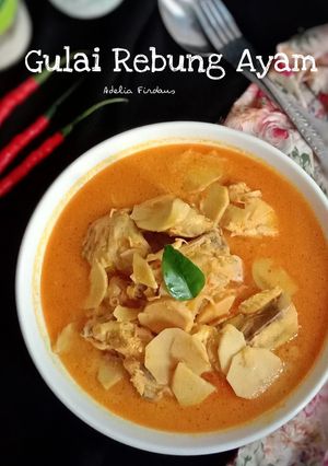 Foto resep Gulai Rebung Ayam