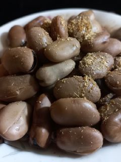 عکسی از دستور باقالا پخته