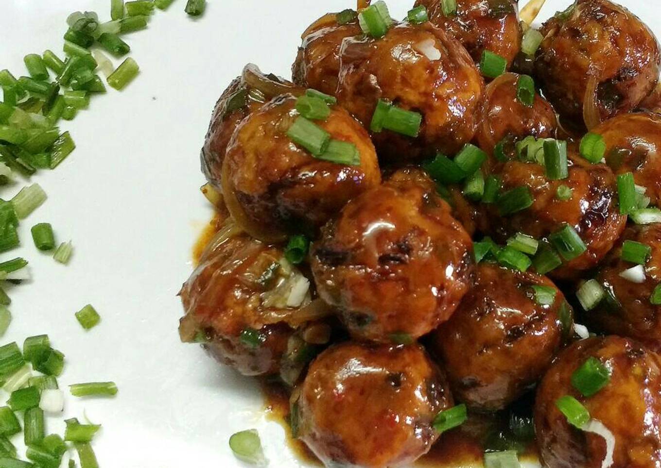 Mixed beans veg manchurian