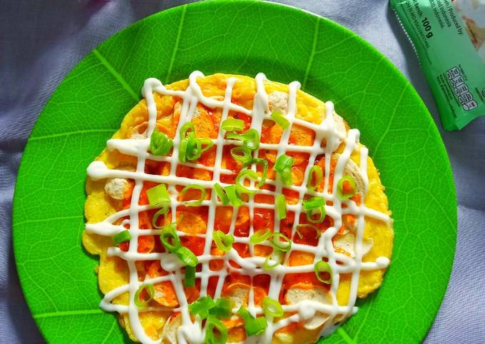 Resep Pizza Sayuran ala Okonomiyaki, Bikin Ngiler
