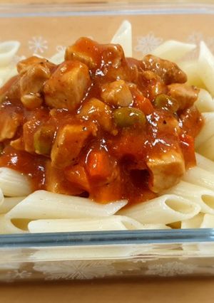 Paradicsomos borsós hús recept fotója