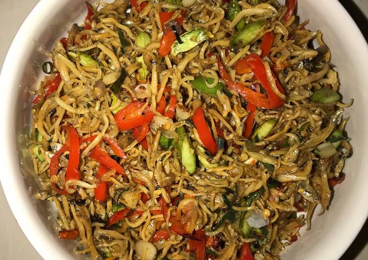 Resep 20. Oseng Teri Medan Bumbu Iris | Cara Mengolah 20. Oseng Teri Medan Bumbu Iris Yang Lezat Sekali