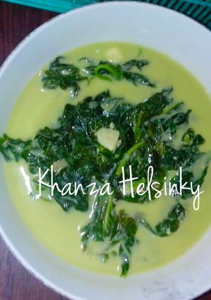 Foto resep BAYAM KENCUR BERSANTAN (bobor)
