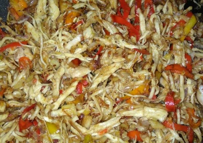 Resep Ayam Suwir Bumbu Bawang Sereh Oleh Olivia Veronika Gunawan Cookpad