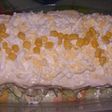Pastel vegetal con atún