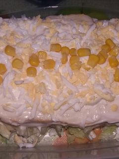 Una foto de Pastel vegetal con atún