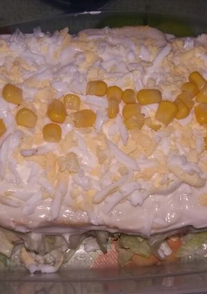 Una foto de Pastel vegetal con atún