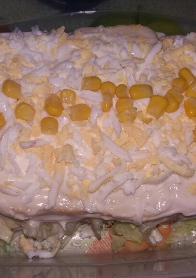 Una foto de Pastel vegetal con atún