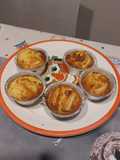 Muffin alle mele in friggitrice ad aria