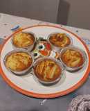 Muffin alle mele in friggitrice ad aria
