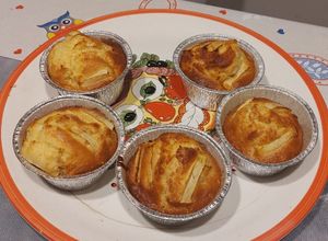 Foto di Muffin alle mele in friggitrice ad aria