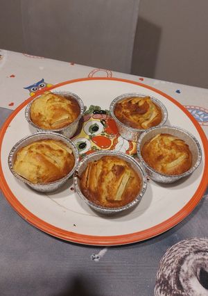Foto di Muffin alle mele in friggitrice ad aria