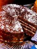 Bolo de Chocolate e Mascarpone