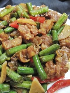 Foto resep Tumis/Oseng Tempe Kacang Panjang