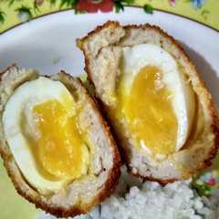รูปของ Chicken scotch egg