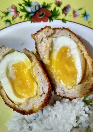 Foto resep Chicken scotch egg