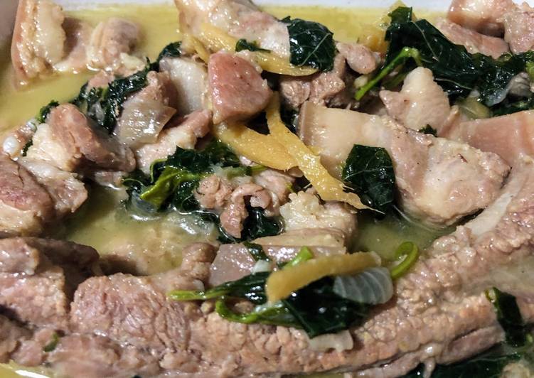 How to Prepare Homemade Pork Ginataan