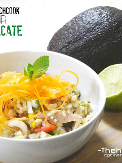 Una foto de Ensalada de bulgur con aguacate