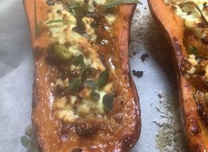 Une photo de 🌶️Butternut 🪵🍂farcie 🪹au brocciu 🧀
